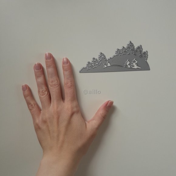 Christmas Woods Metal Die Cut - Picture 3 of 11